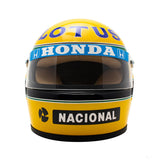 1:2 Helmet -- 1987 Season - Ayrton Senna -- Bell Mini Helmet F1