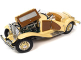 1:18 1935 Duesenberg SSJ Speedster -- Yukon Gold/Chocolate Brown -- Auto World