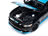 1:18 2016 Ford Mustang Petty's Garage -- Black w/Petty Blue Stripe -- Auto World