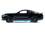 1:18 2016 Ford Mustang Petty's Garage -- Black w/Petty Blue Stripe -- Auto World