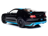 1:18 2016 Ford Mustang Petty's Garage -- Black w/Petty Blue Stripe -- Auto World