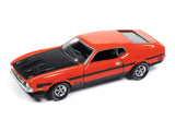 1:64 1971 Ford Mustang Boss 351 -- Calypso Coral -- Auto World