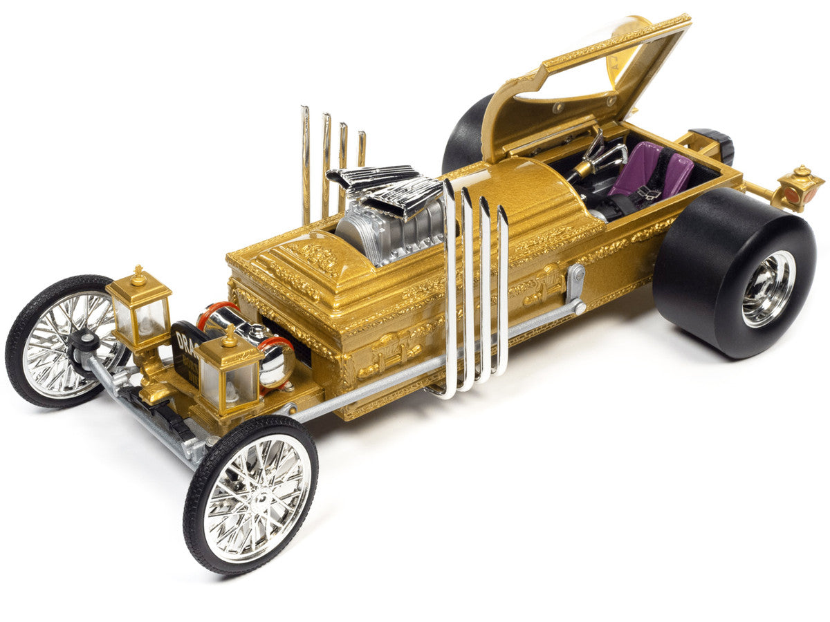 Autoworld 1/18 – Dragula – The Munsters TV Show – George Barris – Neuf