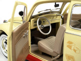 1:18 Monopoly Man w/1963 Volkswagen Beetle -- Yellow -- Auto World
