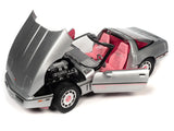 1:18 1986 Chevrolet Corvette -- "Barbie" Silver/Pink -- Auto World