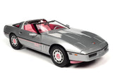 1:18 1986 Chevrolet Corvette -- "Barbie" Silver/Pink -- Auto World