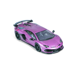 1:64 Lamborghini Aventador SVJ -- Viola 30th (Purple) -- Hung Hing Collectibles