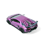 1:64 Lamborghini Aventador SVJ -- Viola 30th (Purple) -- Hung Hing Collectibles