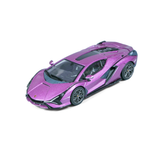 1:64 Lamborghini Sian FKP 37 -- Viola 30th (Purple) -- Hung Hing Collectibles