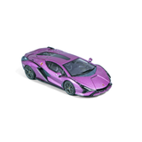 1:64 Lamborghini Sian FKP 37 -- Viola 30th (Purple) -- Hung Hing Collectibles