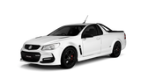 (Pre-Order) 1:18 Holden VFII Commodore SSV Redline Ute -- Heron White -- Biante