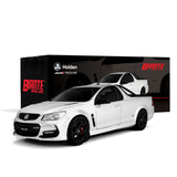 (Pre-Order) 1:18 Holden VFII Commodore SSV Redline Ute -- Heron White -- Biante