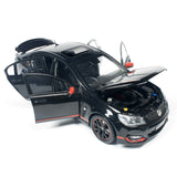(Pre-Order) 1:18 Holden VFII Commodore Motorsport Edition -- Phantom Black -- Biante