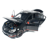 (Pre-Order) 1:18 Holden VFII Commodore Motorsport Edition -- Phantom Black -- Biante