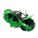 (Pre-Order) 1:18 Holden VFII Commodore Motorsport Edition -- Spitfire Green -- Biante