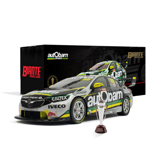 (Pre-Order) 1:18 2018 Bathurst Winner -- Lowndes/Richards -- Autobarn Lowndes Racing -- Biante