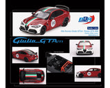 1:64 Alfa Romeo Giulia GTAm -- #99 Rosso GTA Red w/Carbon Top & Stripes -- BBR