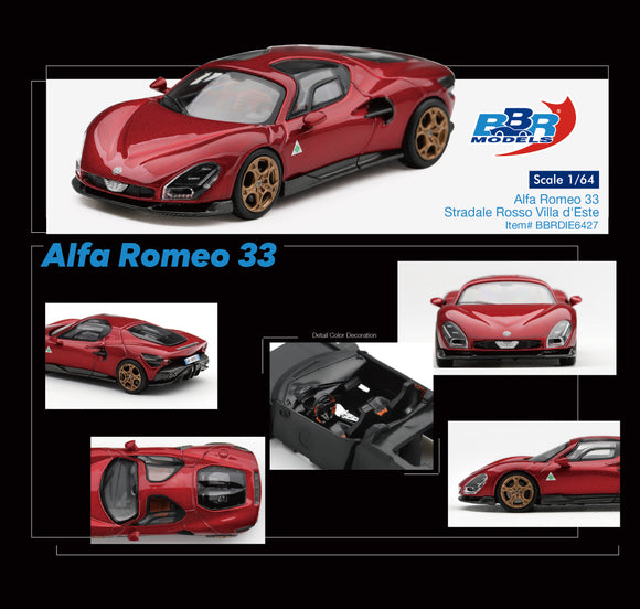 Pre-Order) 1:64 Ferrari 812 Superfast 2017 -- Red -- Centauria / IXO