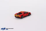 (Pre-Order) 1:64 Ferrari 296 GTB Assetto Fiorano -- Rosso Corsa (Red/Yellow) -- BBR