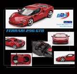 1:64 Ferrari 296 GTB -- Rosso Imola (Red) -- BBR BBRFER64006
