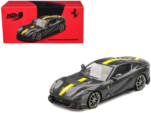 1:64 Ferrari 812 Competitizone -- Grigio Competizione (Grey) -- BBR BBRFER64009