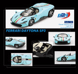 (Pre-Order) 1:64 Ferrari Daytona SP3 -- Light Blue -- BBR
