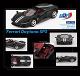 (Pre-Order) 1:64 Ferrari Daytona SP3 -- Matt Black -- BBR