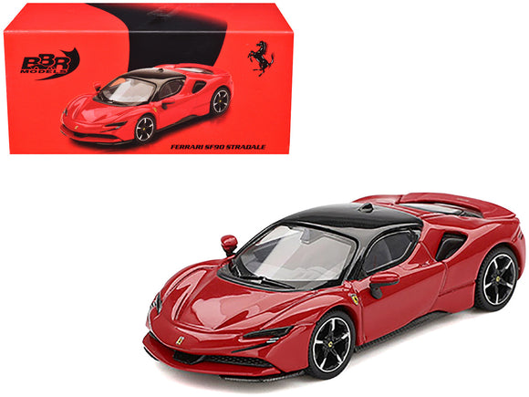 1:64 Ferrari SF90 -- Rosso Corsa (Red) -- BBR BBRFER64030