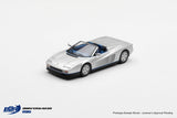 (Pre-Order) 1:64 Ferrari Testarossa Spider Pininfarina Gianni Agnelli -- Silver -- BBR