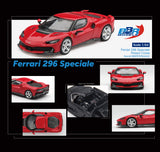 (Pre-Order) 1:64 Ferrari 296 Speciale -- Rosso Corsa (Red) -- BBR