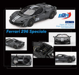 (Pre-Order) 1:64 Ferrari 296 Speciale -- Grigio Silverstone Opaco (Grey) -- BBR