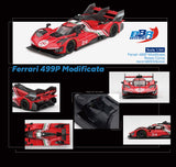 (Pre-Order) 1:64 Ferrari 499P Modificata -- #24 Rosso Corsa (Red) -- BBR