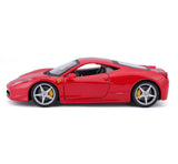 1:24 Ferrari 458 Italia -- Red -- Bburago Race & Play