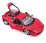 1:24 Ferrari 458 Italia -- Red -- Bburago Race & Play