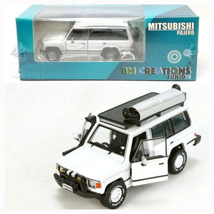 1:64 Mitsubishi Pajero (1st Gen) -- White -- BM Creations