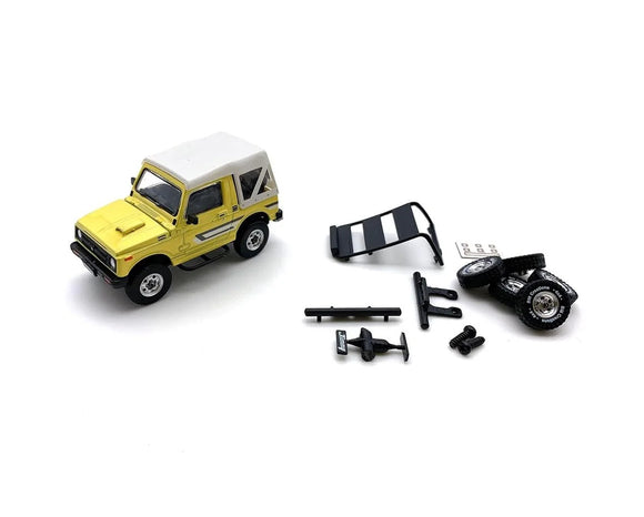 1:64 Suzuki Jimny SJ413 (2nd Gen) -- Yellow -- BM Creations