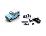 1:64 Suzuki Jimny SJ413 (2nd Gen) -- Light Blue -- BM Creations
