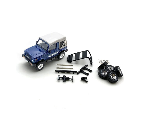 1:64 Suzuki Jimny SJ413 (2nd Gen) -- Dark Blue -- BM Creations