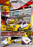 1:64 Toyota Sprinter Trueno AE86 Corolla --Brunei Diecast Kustom Show -- INNO64