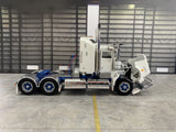 1:50 Kenworth W900 SAR Aerodyne -- White/Blue w/Spider Wheels -- Iconic Replicas Truck