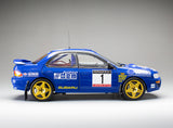1:18 1993 Colin McRae -- Memorial Bettega Winner -- #1 Subaru Impreza -- Sunstar