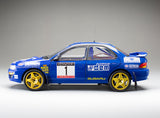 1:18 1993 Colin McRae -- Memorial Bettega Winner -- #1 Subaru Impreza -- Sunstar