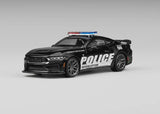 1:64 Ford Mustang Dark Horse -- Police Car -- CM-Model