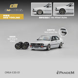 1:64 BMW M3 E30 PANDEM -- Pearl White -- CM-Model