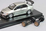 1:64 Misubishi Lancer EVO IX Widebody -- Silver -- CM-Model