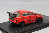 1:64 Misubishi Lancer EVO X Varis -- Red / Black Carbon -- CM-Model