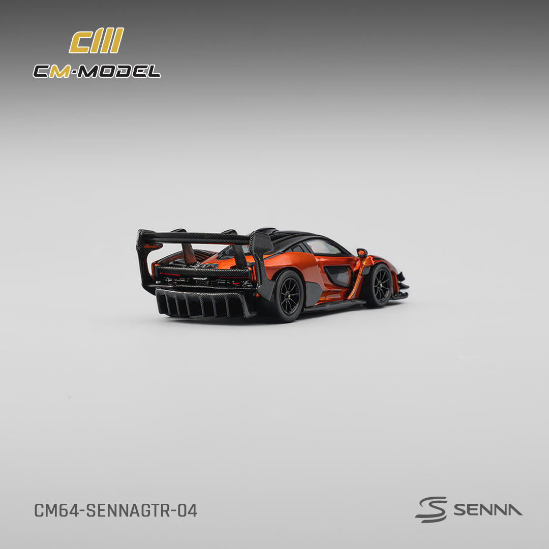 Pre-Order) 1:64 Mclaren Senna GTR -- Volcano Orange -- CM-Model
