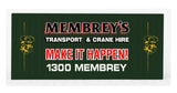 1:50 20' Shipping Container -- Membrey's Transport -- Conrad 99928/14
