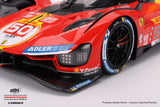 (Pre-Order) 1:18 2023 WEC 1000 Miles of Sebring 3rd Place -- #50 Ferrari 499P -- BBR