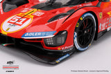 (Pre-Order) 1:18 2023 WEC 6 Hr of Spa 3rd Place -- #51 Ferrari 499P -- BBR